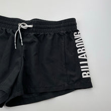 Load image into Gallery viewer, Girls BILLABONG, lightweight boardshorts, elasticated, EUC, size 10,  
