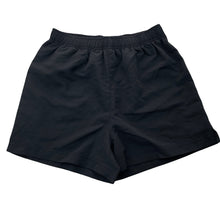 Load image into Gallery viewer, Unisex Track n Field, black sports / activewear shorts, elasticated, EUC, size 12,  