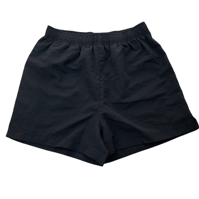 Unisex Track n Field, black sports / activewear shorts, elasticated, EUC, size 12,  