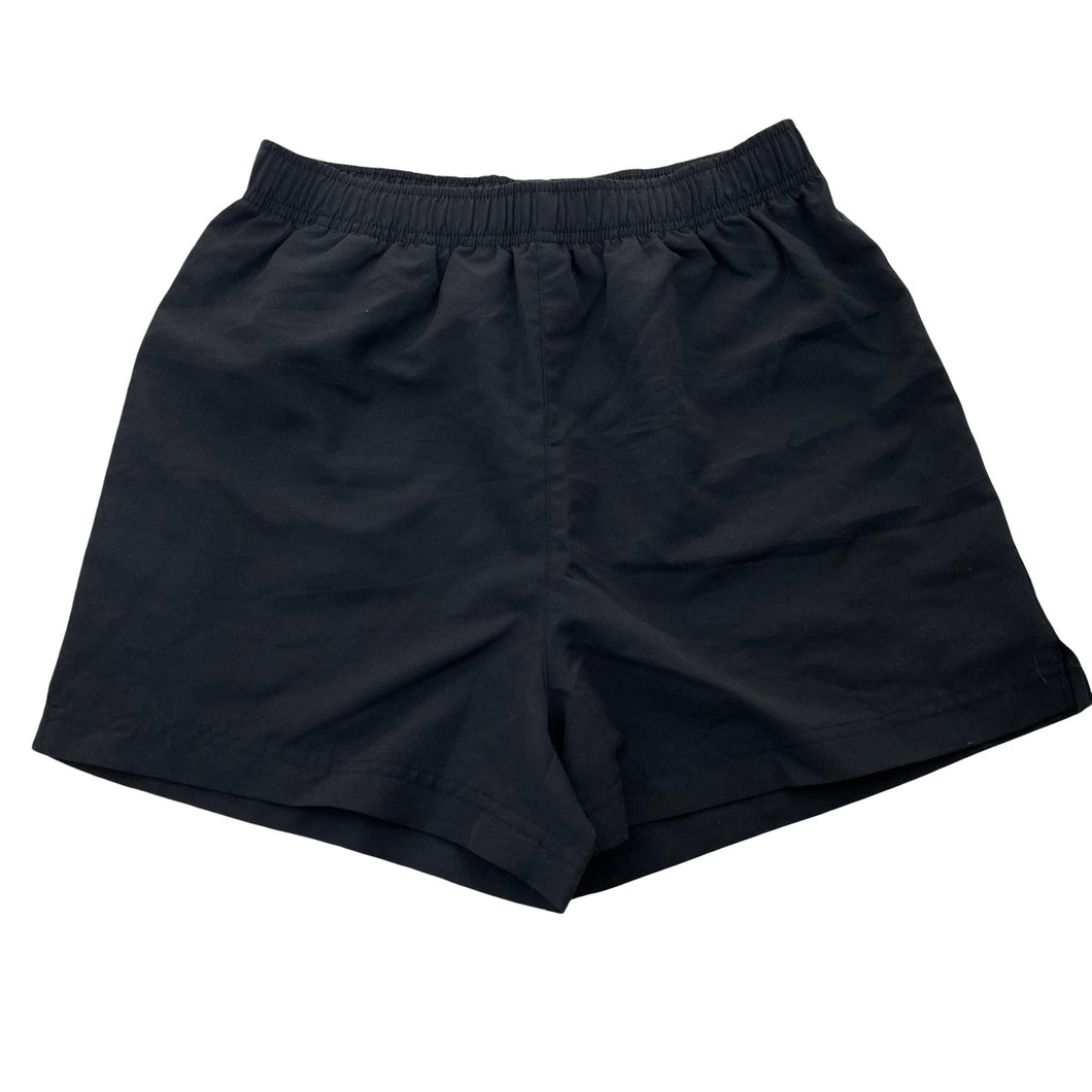 Unisex Track n Field, black sports / activewear shorts, elasticated, EUC, size 12,  