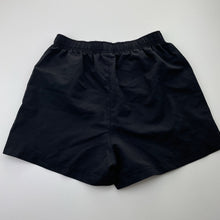 Load image into Gallery viewer, Unisex Track n Field, black sports / activewear shorts, elasticated, EUC, size 12,  