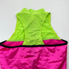 Load image into Gallery viewer, Girls WEISSMANN, fluoro dance costume top, FUC, size 10-12,  
