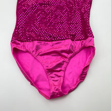 Load image into Gallery viewer, Girls A WISH COME TRUE, metallic pink dance leotard costume (Forever Young), FUC, size 12-14,  