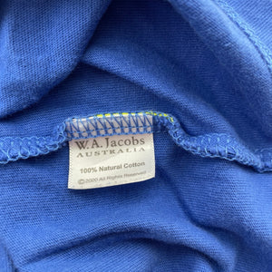 Boys W.A.Jacobs, cotton hooded tee / top, kangaroo, EUC, size 2,  