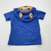 Load image into Gallery viewer, Boys W.A.Jacobs, cotton hooded tee / top, kangaroo, EUC, size 2,  