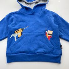 Load image into Gallery viewer, Boys Milkshake, fleece-lined hoodie sweater, tools, GUC, size 3,  