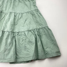 Load image into Gallery viewer, Girls Target, green cotton skirt, elasticated, L: 39cm, EUC, size 14,  
