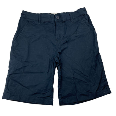 Boys Country Road, navy stretch cotton chino shorts, adjustable, EUC, size 14,  