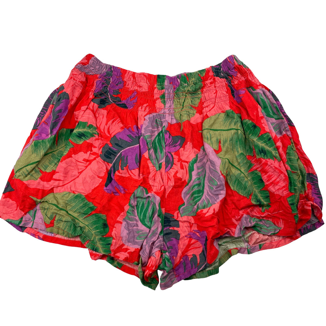 Girls Target, colourful viscose / linen shorts, elasticated, EUC, size 12,  