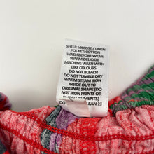 Load image into Gallery viewer, Girls Target, colourful viscose / linen shorts, elasticated, EUC, size 12,  
