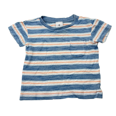 Boys Target, striped cotton tee / top, GUC, size 000,  