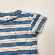 Load image into Gallery viewer, Boys Target, striped cotton tee / top, GUC, size 000,  