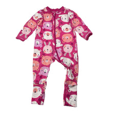 Load image into Gallery viewer, Girls Anko, stretchy zip coverall / romper, FUC, size 00,  