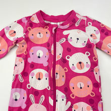 Load image into Gallery viewer, Girls Anko, stretchy zip coverall / romper, FUC, size 00,  