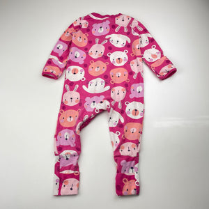Girls Anko, stretchy zip coverall / romper, FUC, size 00,  