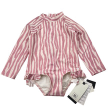 Load image into Gallery viewer, Girls RIPCURL, long sleeve swim one-piece, NEW, size 2-3,  