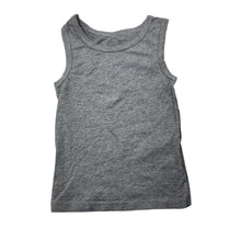 Load image into Gallery viewer, Boys Brilliant Basics, grey stretchy singlet top, EUC, size 2-3,  