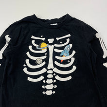 Load image into Gallery viewer, Boys Brilliant Basics, stretchy pyjama top, skeleton, GUC, size 2,  