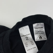 Load image into Gallery viewer, Boys Brilliant Basics, stretchy pyjama top, skeleton, GUC, size 2,  