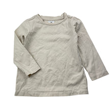 Load image into Gallery viewer, Unisex Target, organic cotton blend long sleeve tee / top, EUC, size 1,  