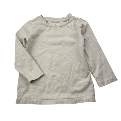 Unisex Target, organic cotton blend long sleeve tee / top, EUC, size 1,  