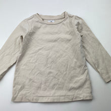 Load image into Gallery viewer, Unisex Target, organic cotton blend long sleeve tee / top, EUC, size 1,  