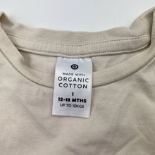 Load image into Gallery viewer, Unisex Target, organic cotton blend long sleeve tee / top, EUC, size 1,  