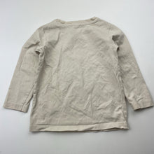 Load image into Gallery viewer, Unisex Target, organic cotton blend long sleeve tee / top, EUC, size 1,  