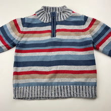 Load image into Gallery viewer, Boys Sprout, knitted cotton sweater / jumper, GUC, size 1,  