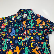 Load image into Gallery viewer, Boys Big W, Christmas cotton short sleeve shirt, EUC, size 1,  