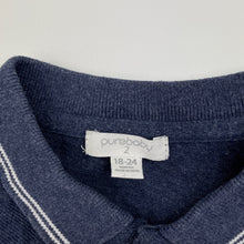 Load image into Gallery viewer, Boys Purebaby, organic cotton polo shirt top, GUC, size 2,  