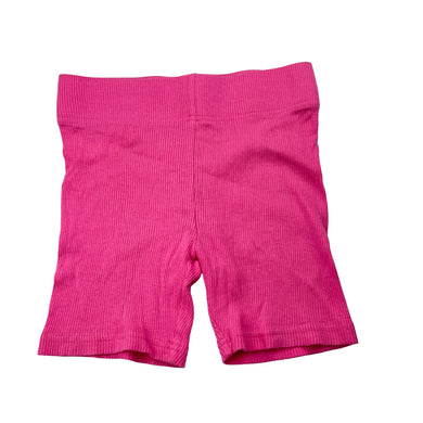 Girls Anko, pink ribbed bike shorts, EUC, size 10,  