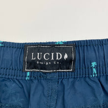Load image into Gallery viewer, Boys LUCID, lightweight boardshorts, elasticated, EUC, size 14,  