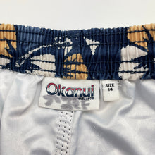 Load image into Gallery viewer, Boys Okanui, lightweight boardshorts, elasticated, FUC, size 14,  