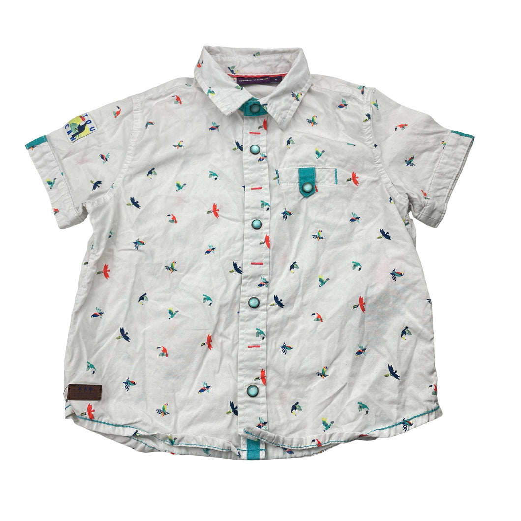 Boys SERGENT MAJOR, lightweight cotton short sleeve shirt, poppers, GUC, size 3,  