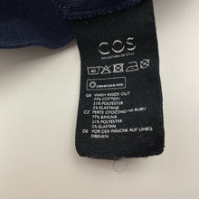Load image into Gallery viewer, Unisex COS, navy lightweight sweater / jumper, GUC, size 2,  