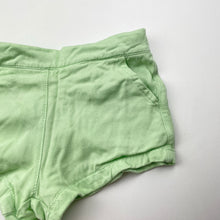 Load image into Gallery viewer, Girls Mango, green viscose shorts, elasticated, GUC, size 3,  