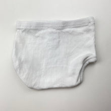 Load image into Gallery viewer, Unisex Baby Berry, ribbed organic cotton nappy cover, EUC, size 0000,  