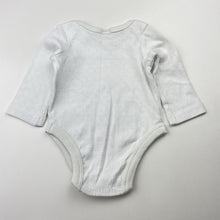 Load image into Gallery viewer, Unisex Target, pointelle cotton bodysuit / romper, EUC, size 0000,  