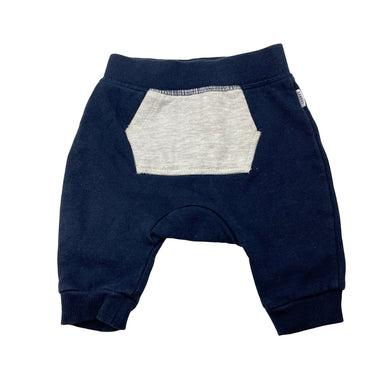 Boys Sprout, fleece-lined track pants, elasticated, GUC, size 000,  