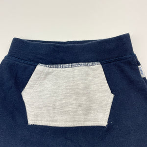Boys Sprout, fleece-lined track pants, elasticated, GUC, size 000,  
