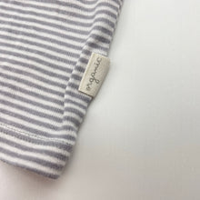 Load image into Gallery viewer, Unisex Anko, grey stripe cotton singlet top, GUC, size 000,  