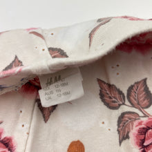 Load image into Gallery viewer, Girls H&amp;M, floral leggings / bottoms, elasticated, GUC, size 1-2,  