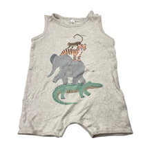 Load image into Gallery viewer, Unisex Dymples, organic cotton romper, GUC, size 1,  