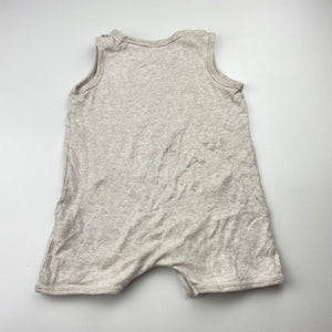 Unisex Dymples, organic cotton romper, GUC, size 1,  