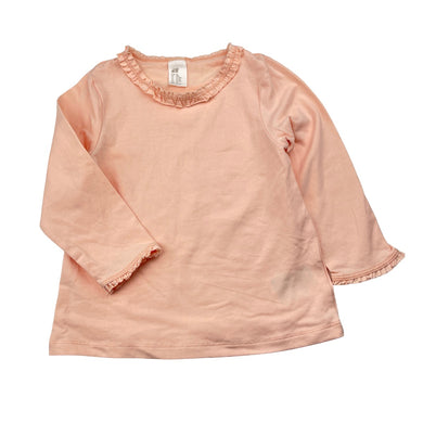 Girls H&M, stretchy long sleeve tee / top, EUC, size 1-2,  