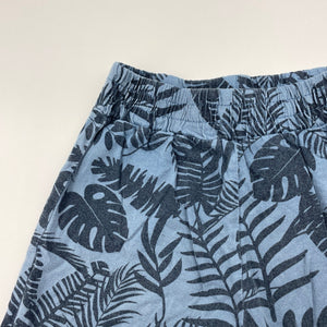 Boys blue, cotton shorts, elasticated, wash fade, FUC, size 3,  
