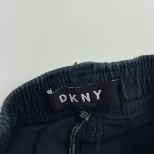 Boys DKNY, stretch cotton pants / bottoms, elasticated, GUC, size 00,  