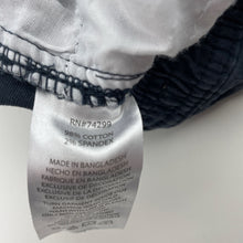 Load image into Gallery viewer, Boys DKNY, stretch cotton pants / bottoms, elasticated, GUC, size 00,  