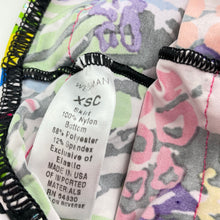 Load image into Gallery viewer, Girls WEISSMANN, colourful dance leggings / pants, EUC, size 4-5,  